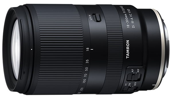 This is the 18-300mm F/3.5-6.3 Di III-A VC VXD (Model B061) for Canon RF mount APS-C mirrorless cameras against a white background.