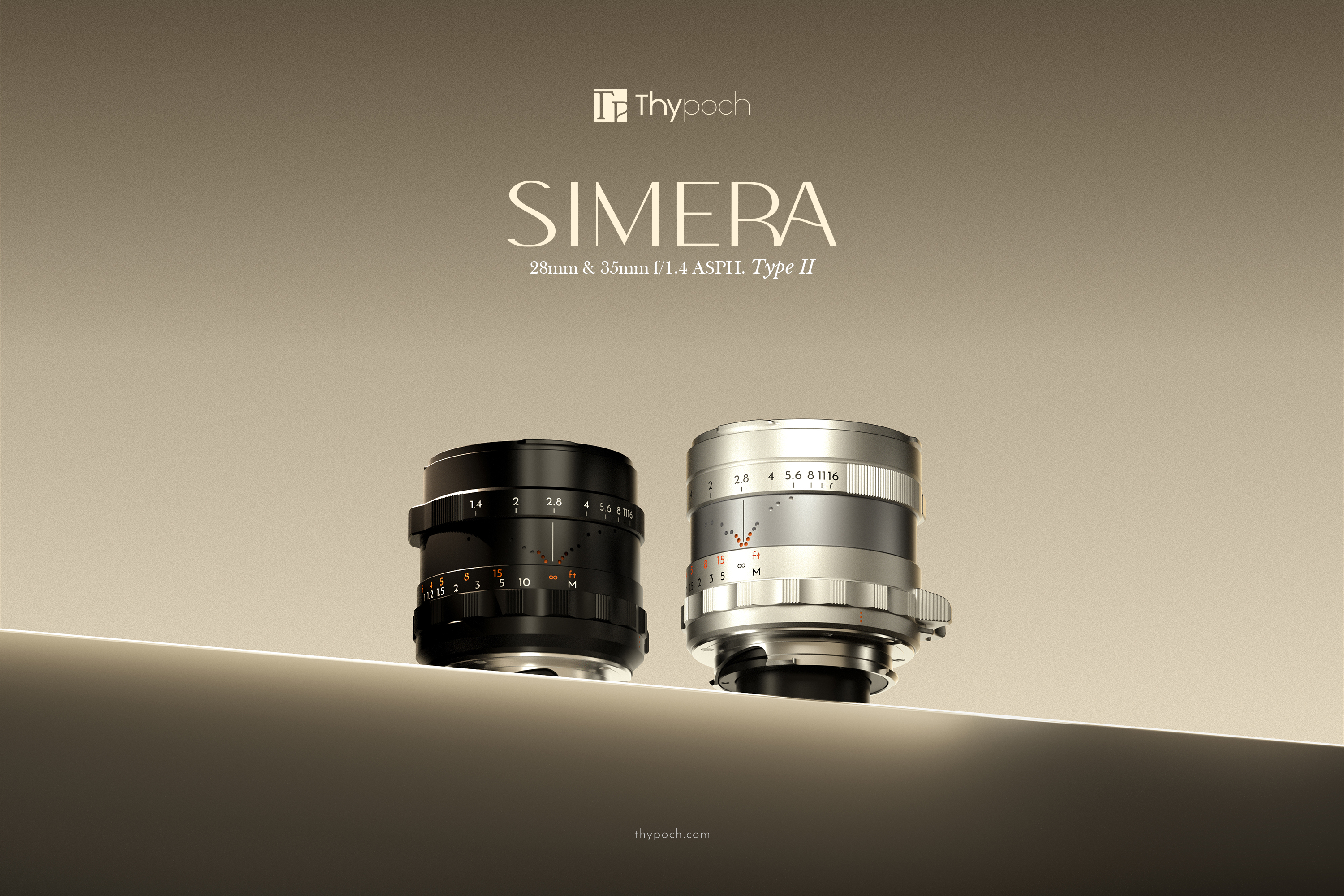 Thypoch Simera series Type II lenses.