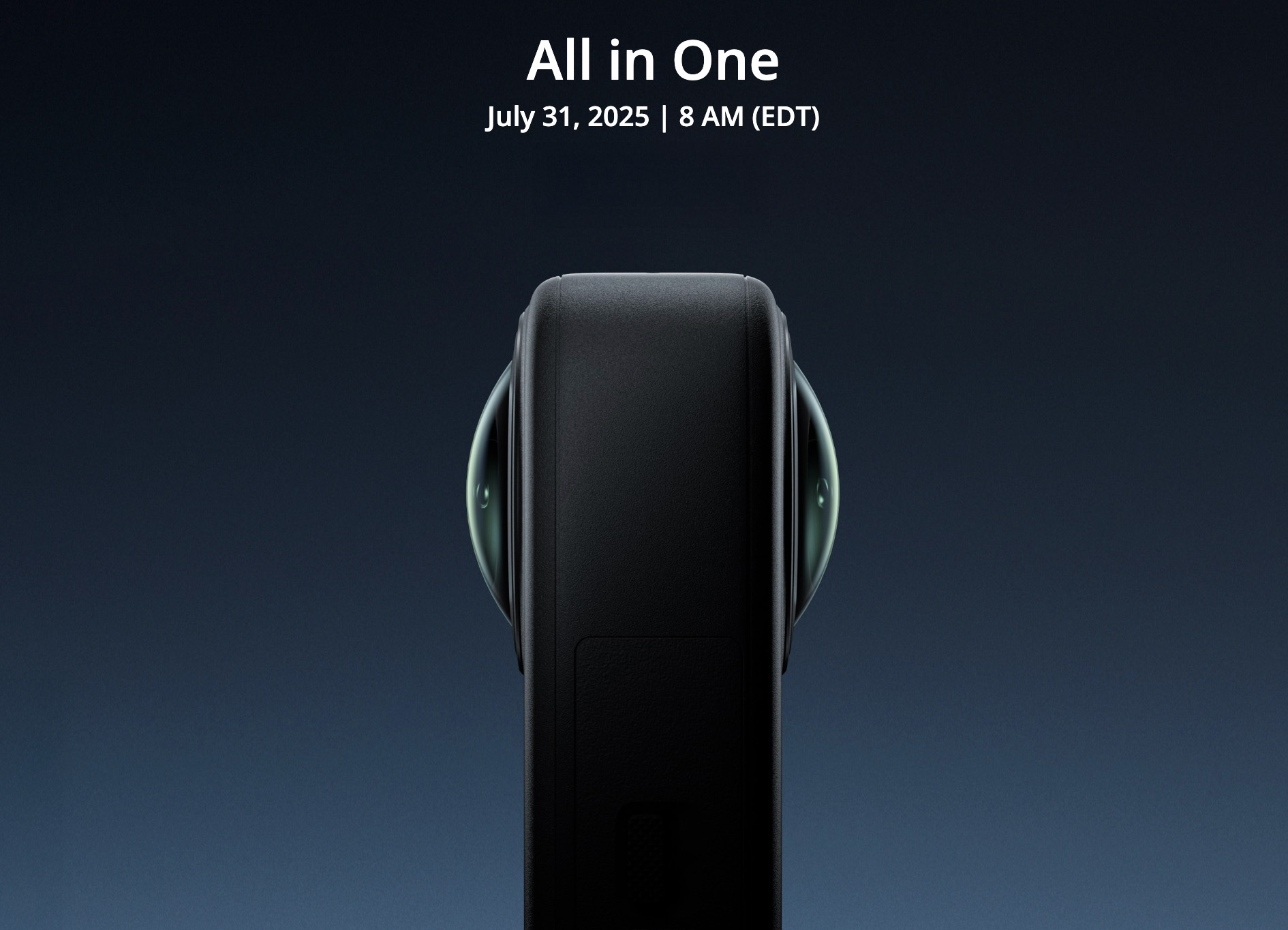 DJI Osmo 360 teaser image. 