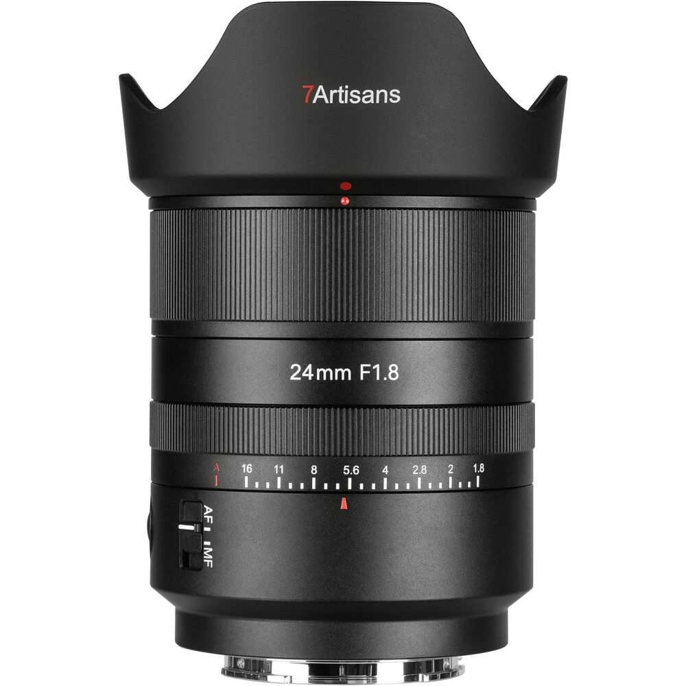 7Artisans AF 24mm f/1.8 Lens for Nikon Z and Leica L Mount.