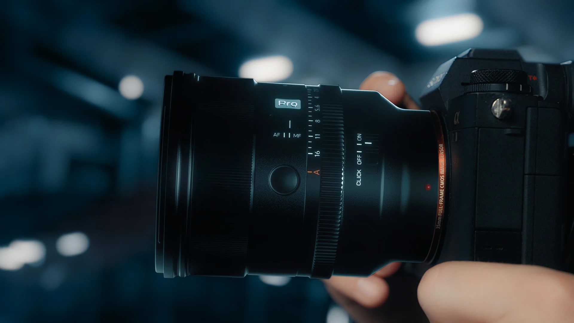 Viltrox AF 85mm F/1.4 PRO FE lens.