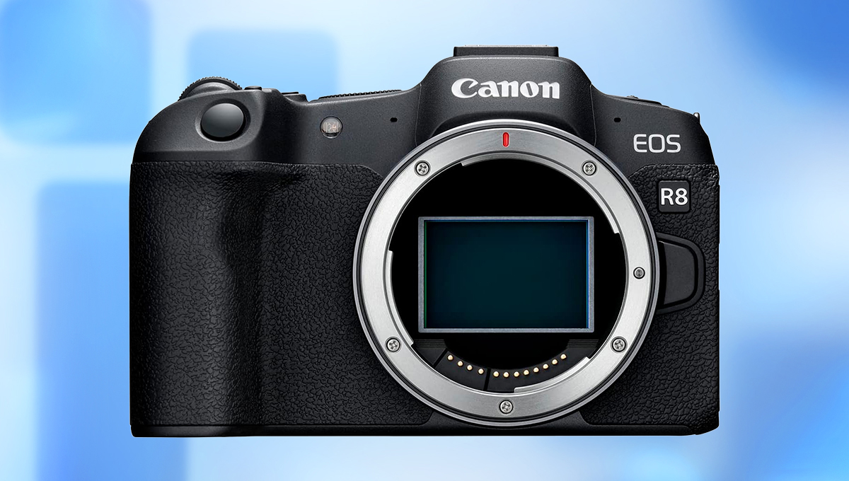 Canon EOS R8 on Amazon Deals.