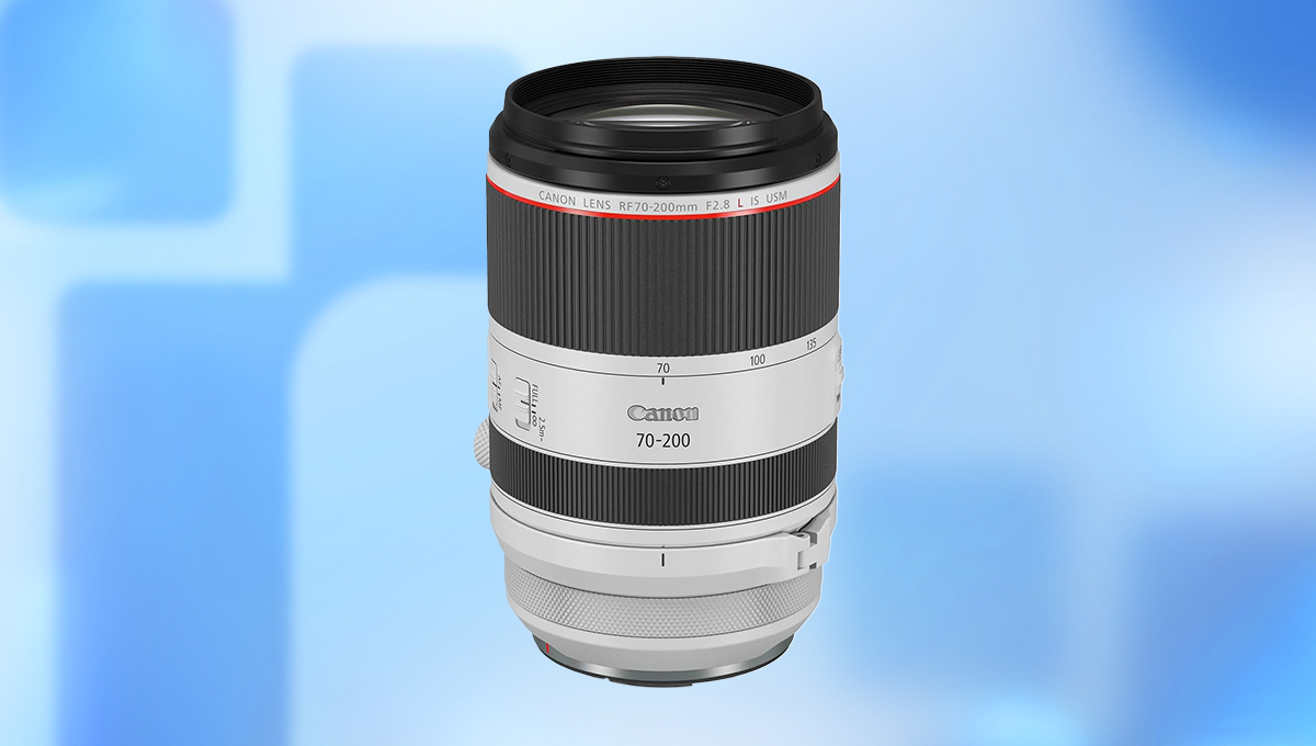 Canon RF 70-200mm F2.8 L IS USM on Amazon Deals. 