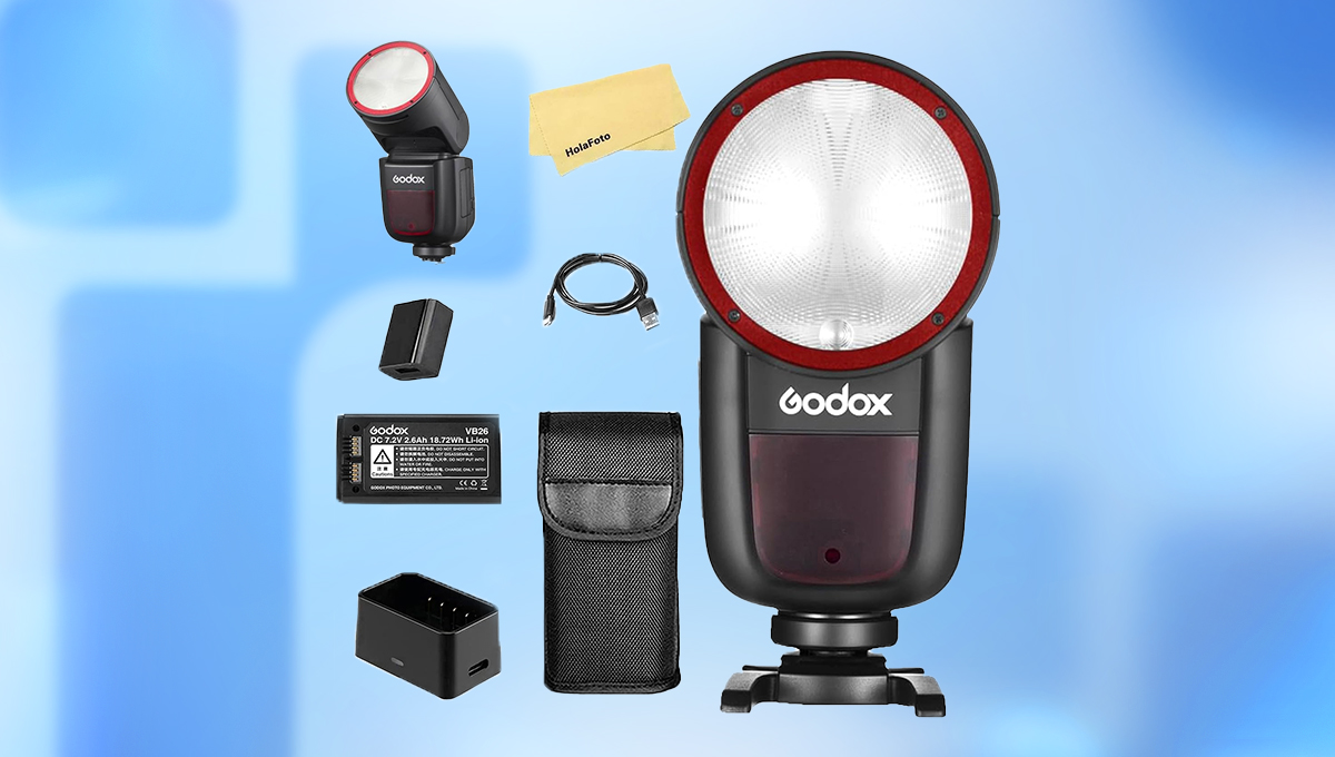 Godox V1C on Amazon deals. 
