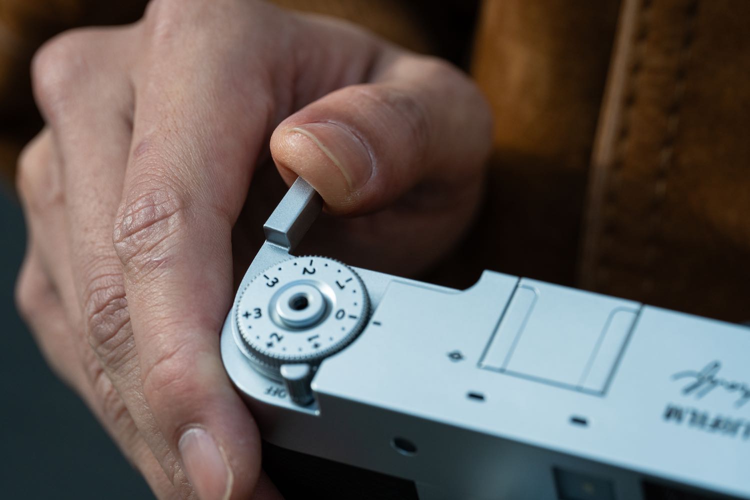 Fujifilm X half analog controls.
