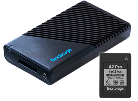 NX-SA1 Pro card reader and NX-A2 Pro card.