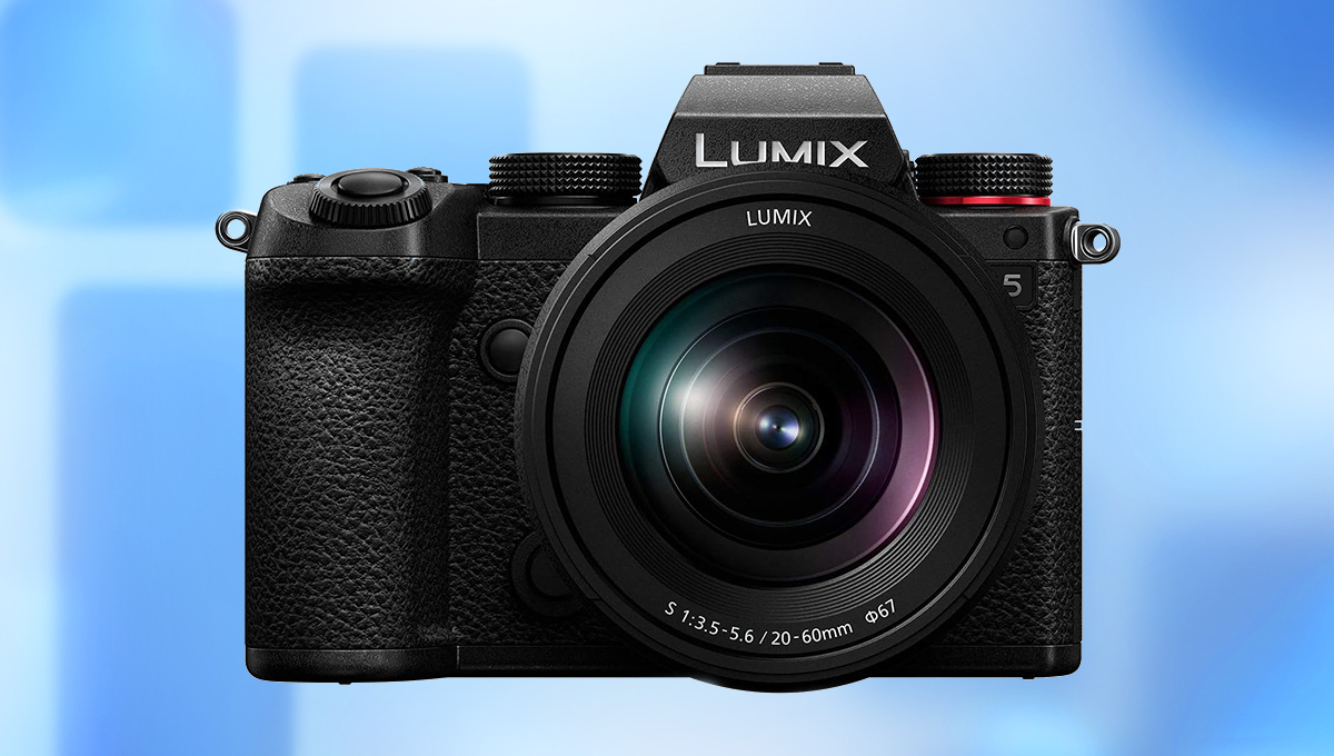 Panasonic S5 cmaera kit on Amazon deals.