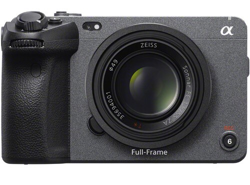 A front-angle image of Sony FX3 taken from www.bhphotovideo.com.