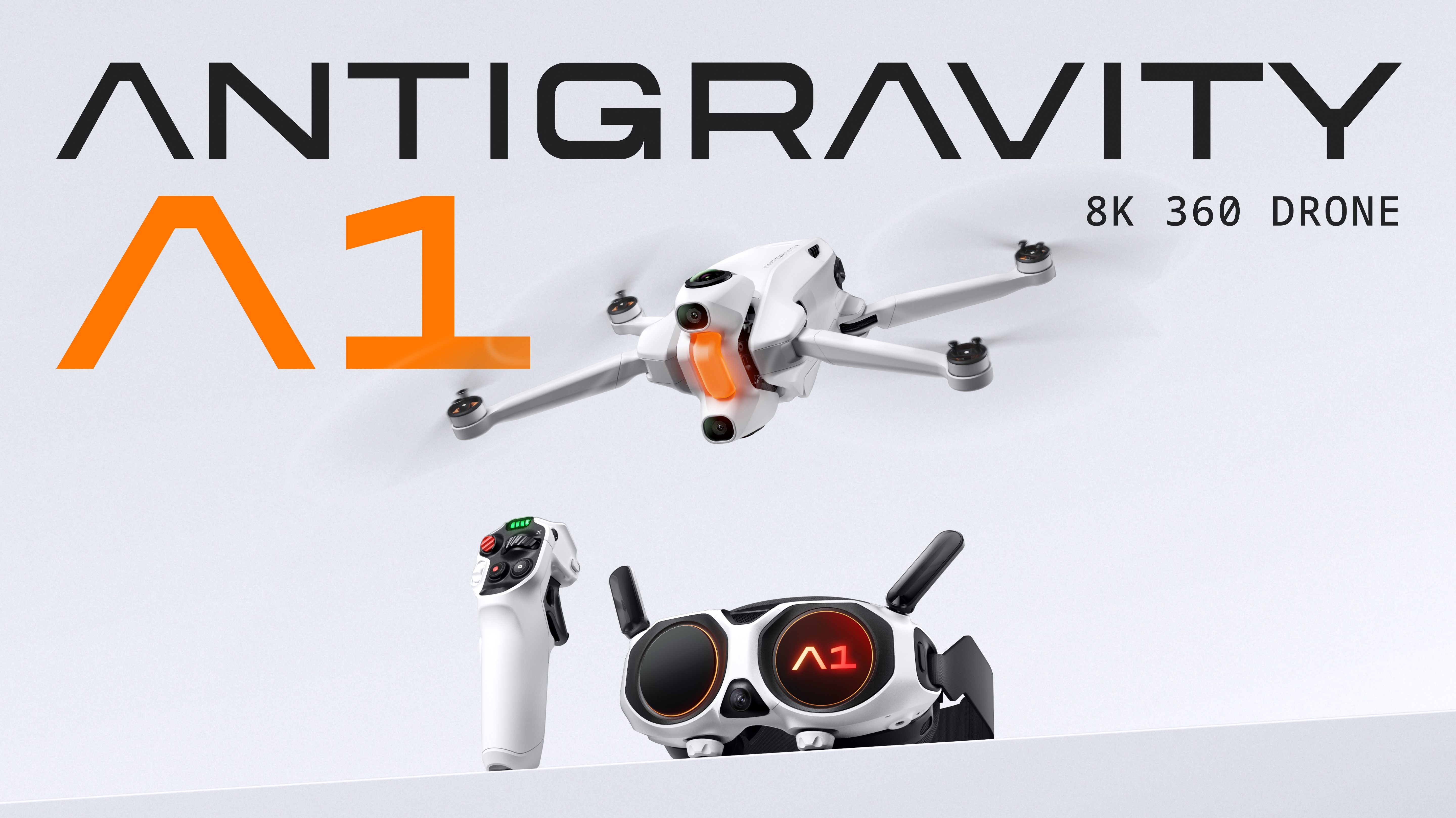 Antigravity A1 official product launch image. 
