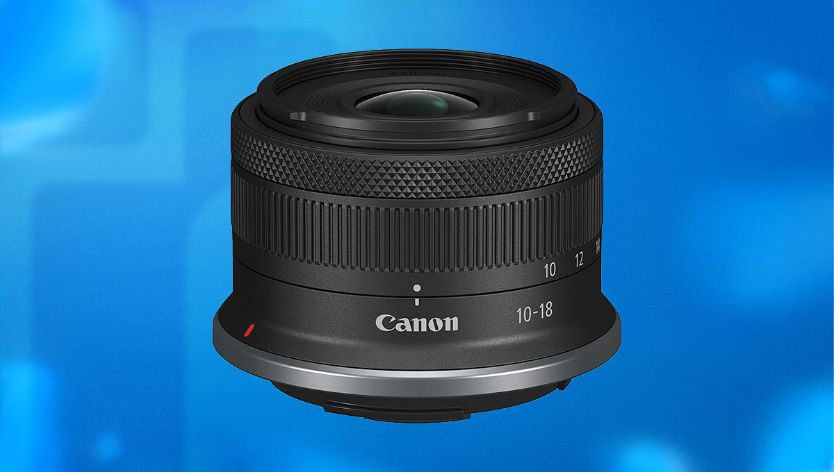 Canon RF-S 10-18mm IS STM on Amazon Deals. 
