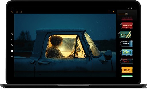 Luminar on Chromebook.
