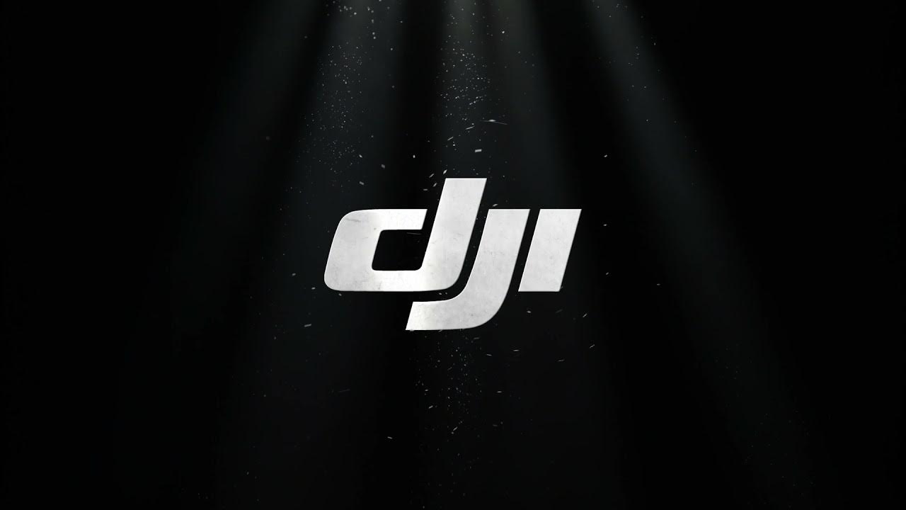 DJI Logo on black. 