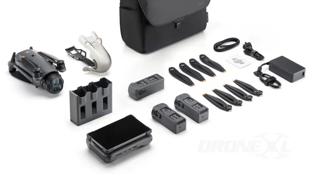 DJI Mavic 4 Pro leaked bundle image.