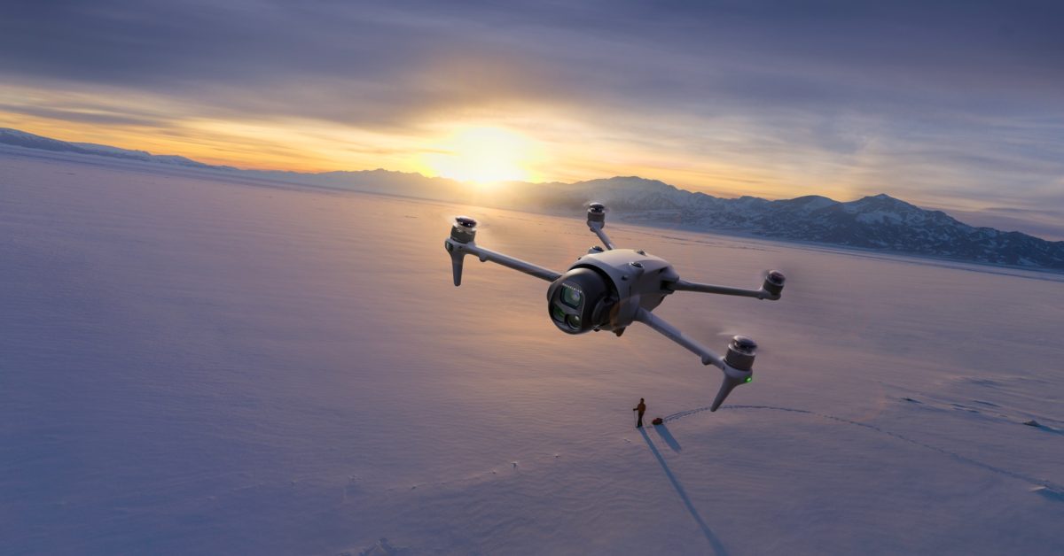 DJI Mavic 4 Pro in flight image. 
