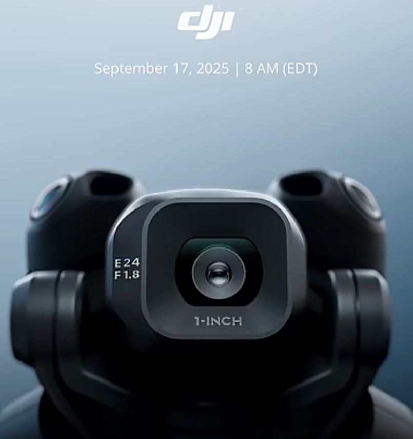 DJI Mini 5 Pro teaser image. 