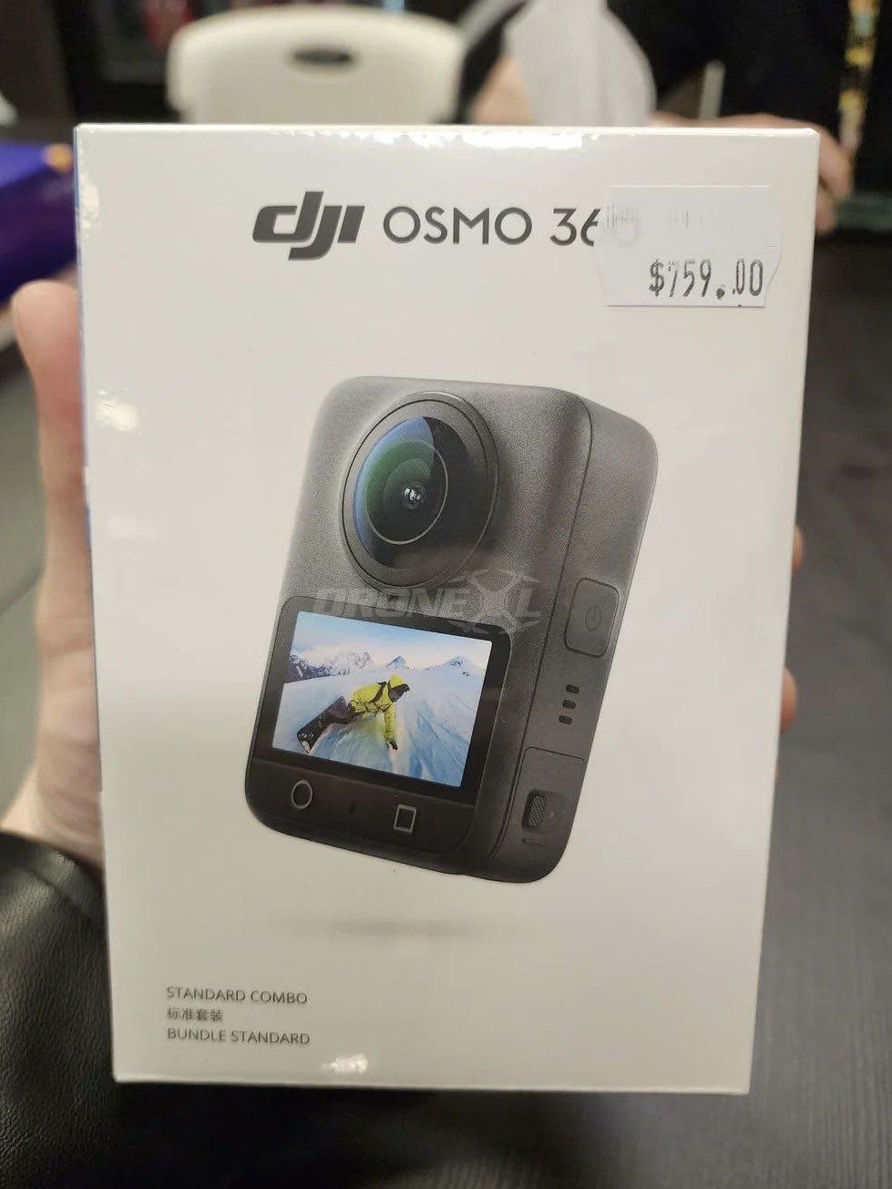 DJI Osmo 360 pricing leak.