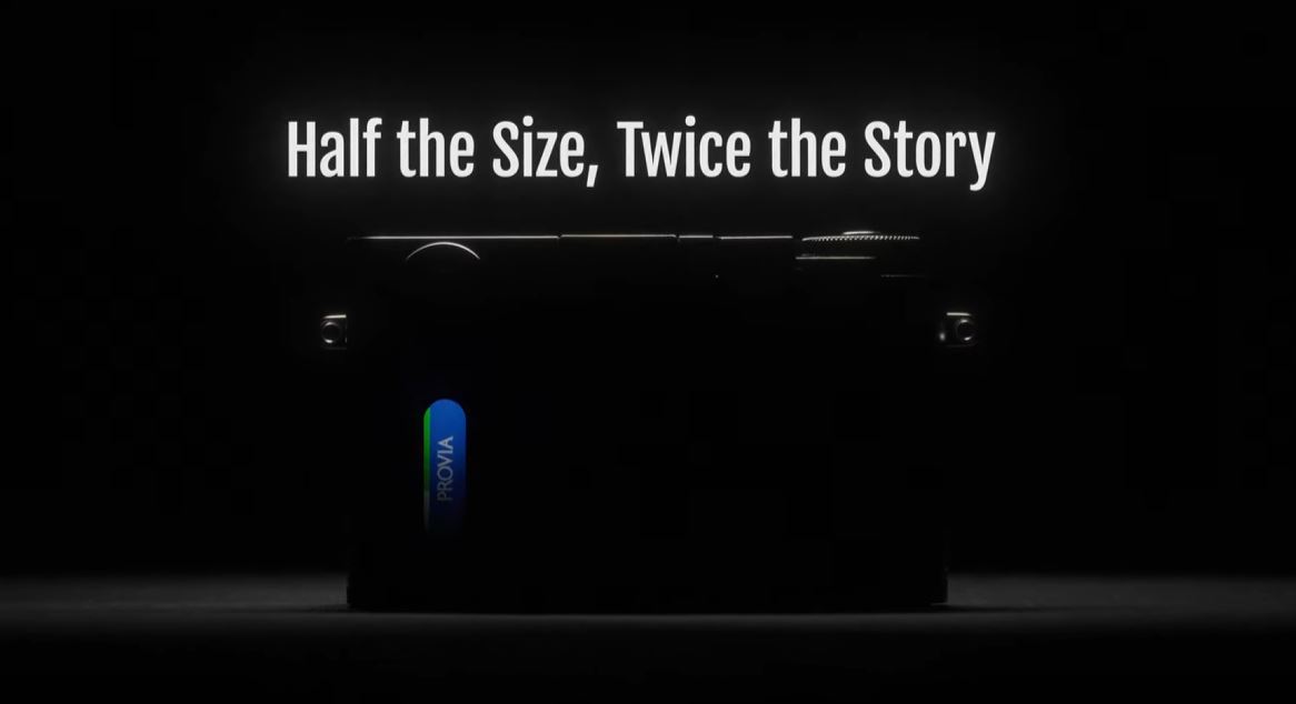 Fujifilm Half-Frame teaser video capture.