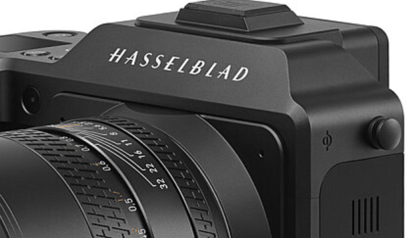 Hasselblad X2D logo.