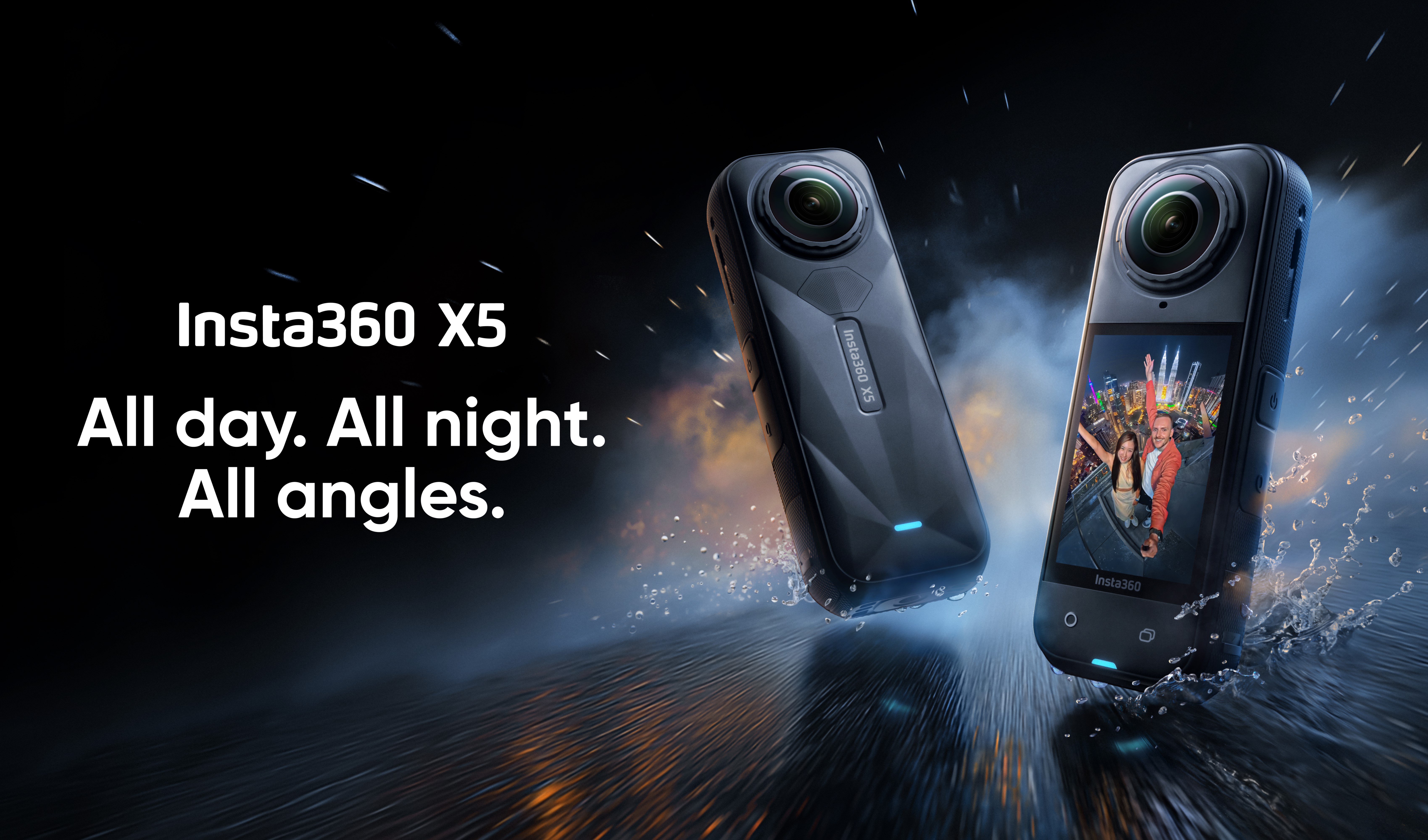 Insta360 X5 promotional image.