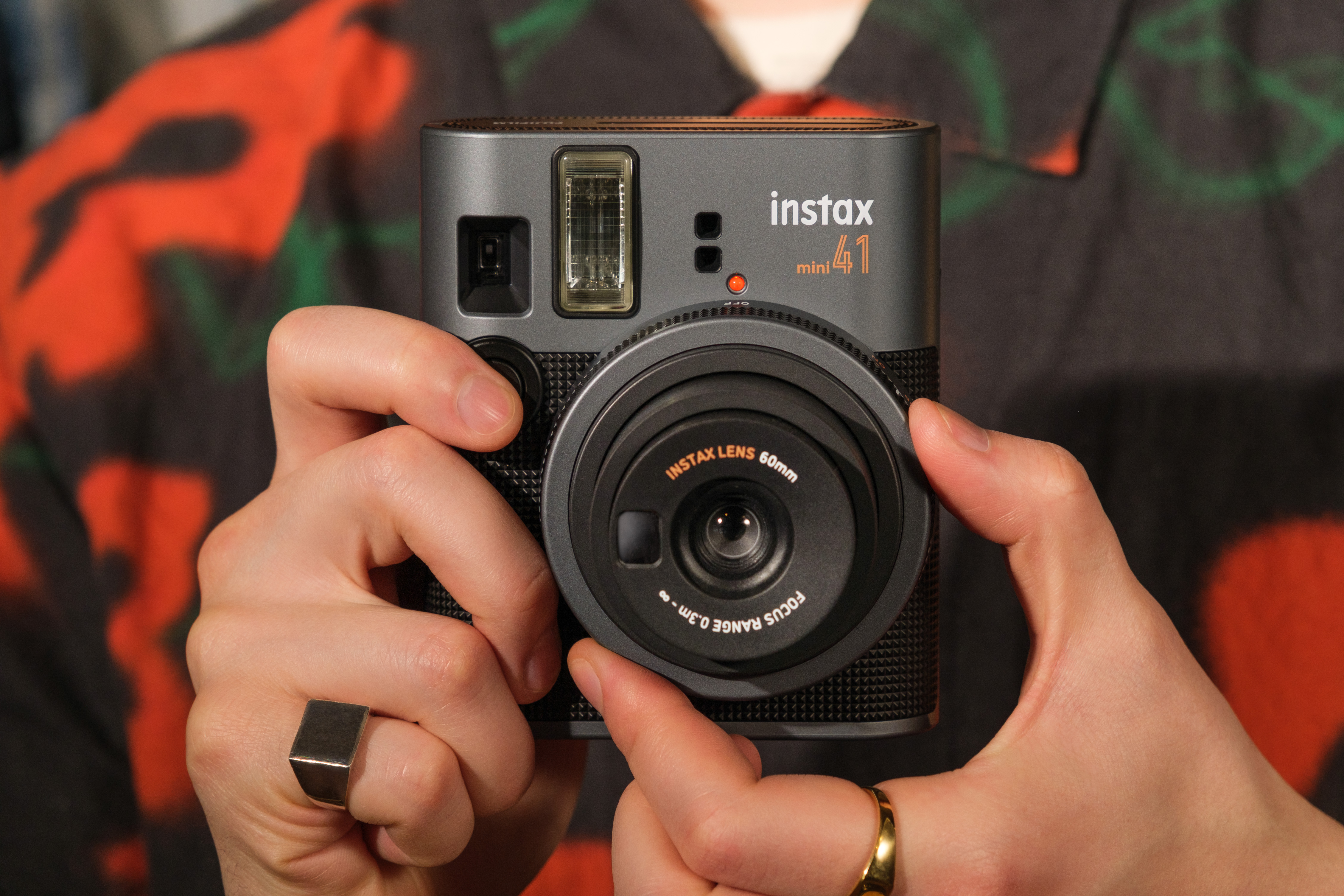 Instax Mini 41 promotional image.