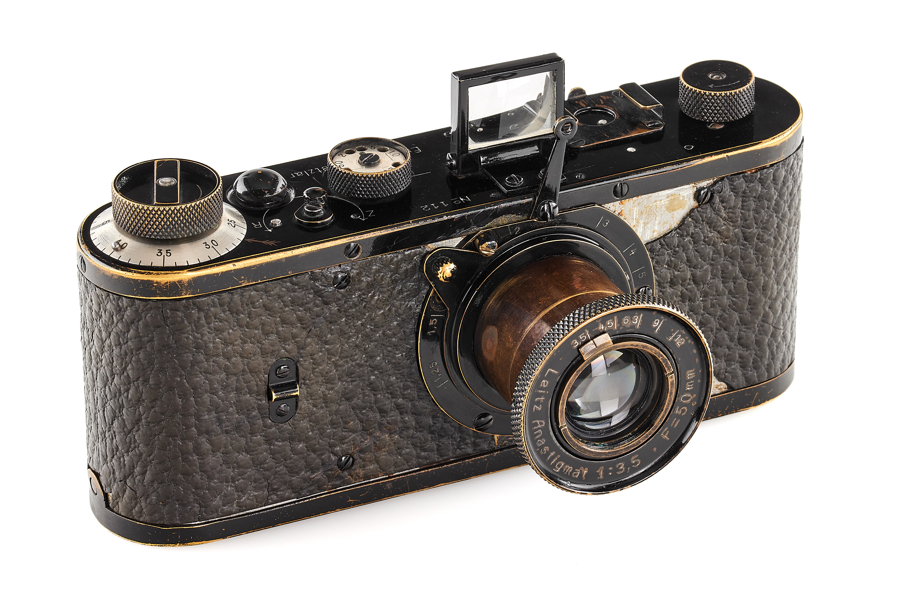 Leica 1 series no 112 on white.