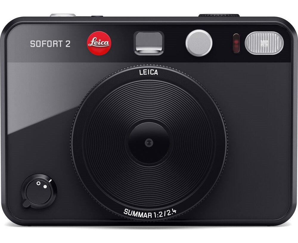 Leica Sofort 2 on white background. 