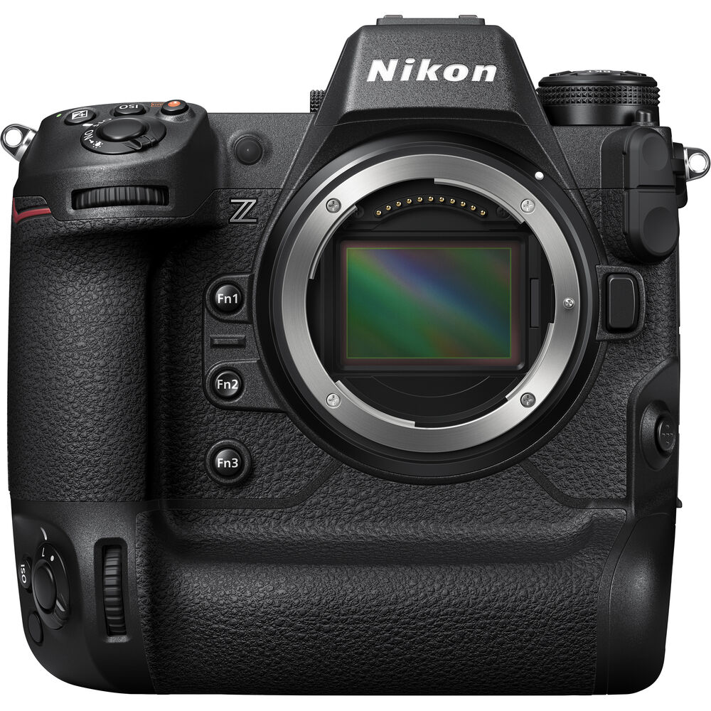 Nikon Z9 on white.
