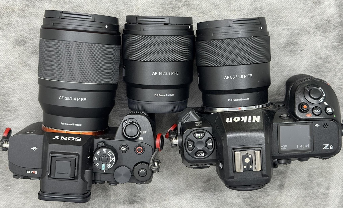 Samyang Prima lenses leaked image. 