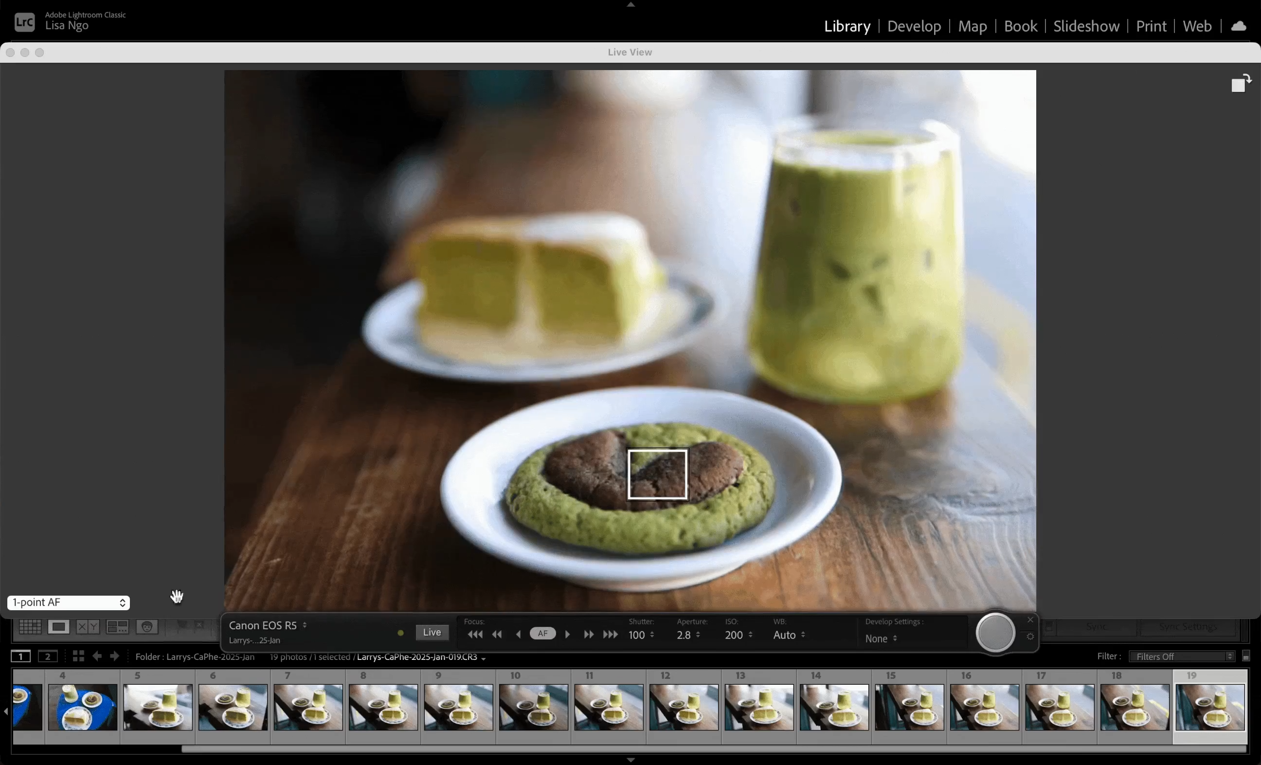 Lightroom Intuitive Focus Point Selection tool preview.