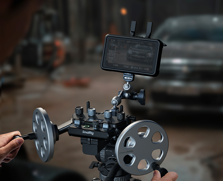 SmallRig Gimbal Control Wheels promotional image. 