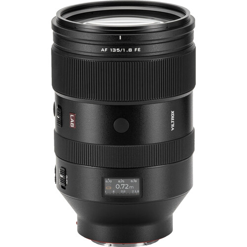Viltrox AF 135mm F/1.8 LAB on white background.