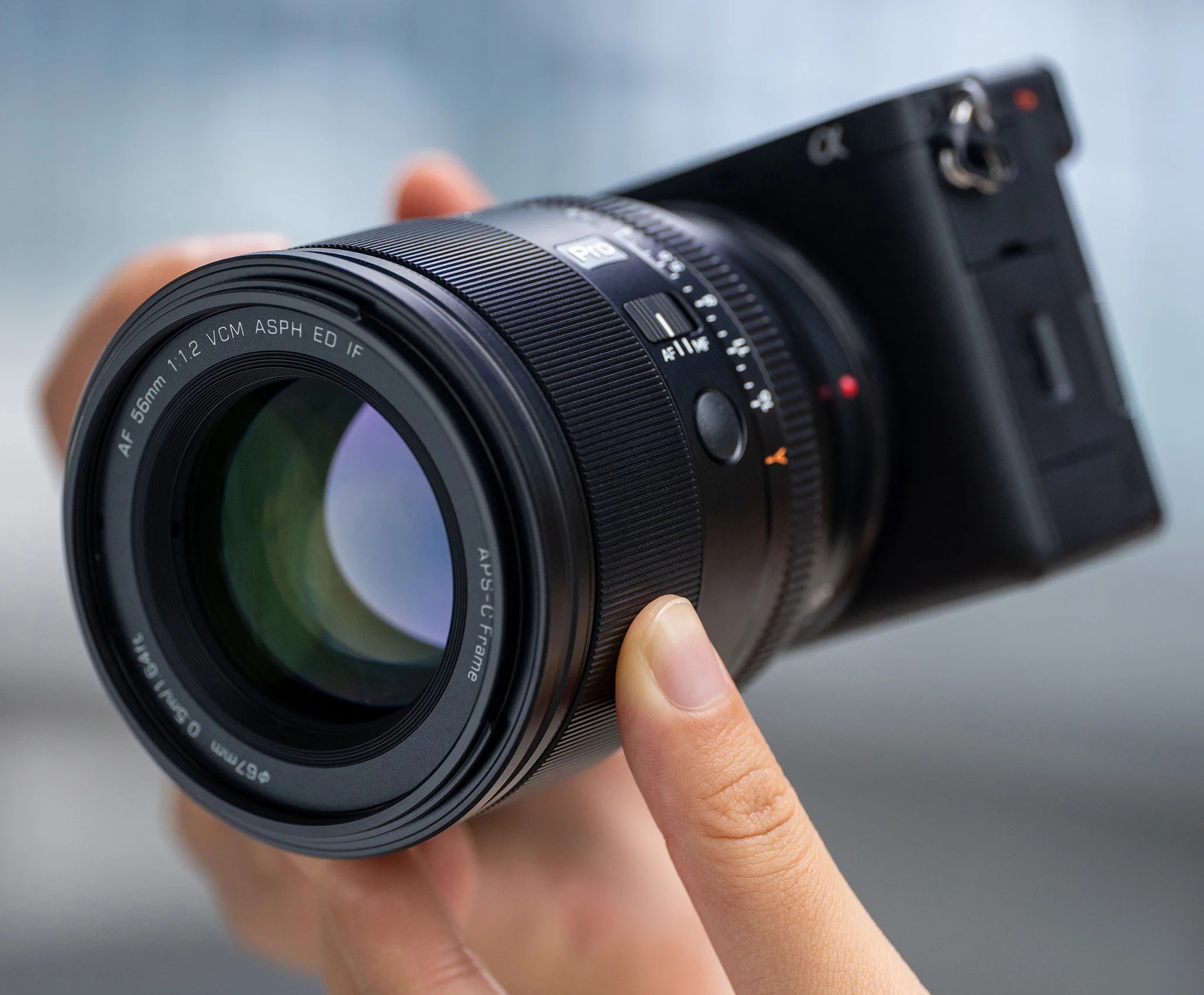Viltrox AF 56mm f/1.2 Pro Lens on Sony camera. 