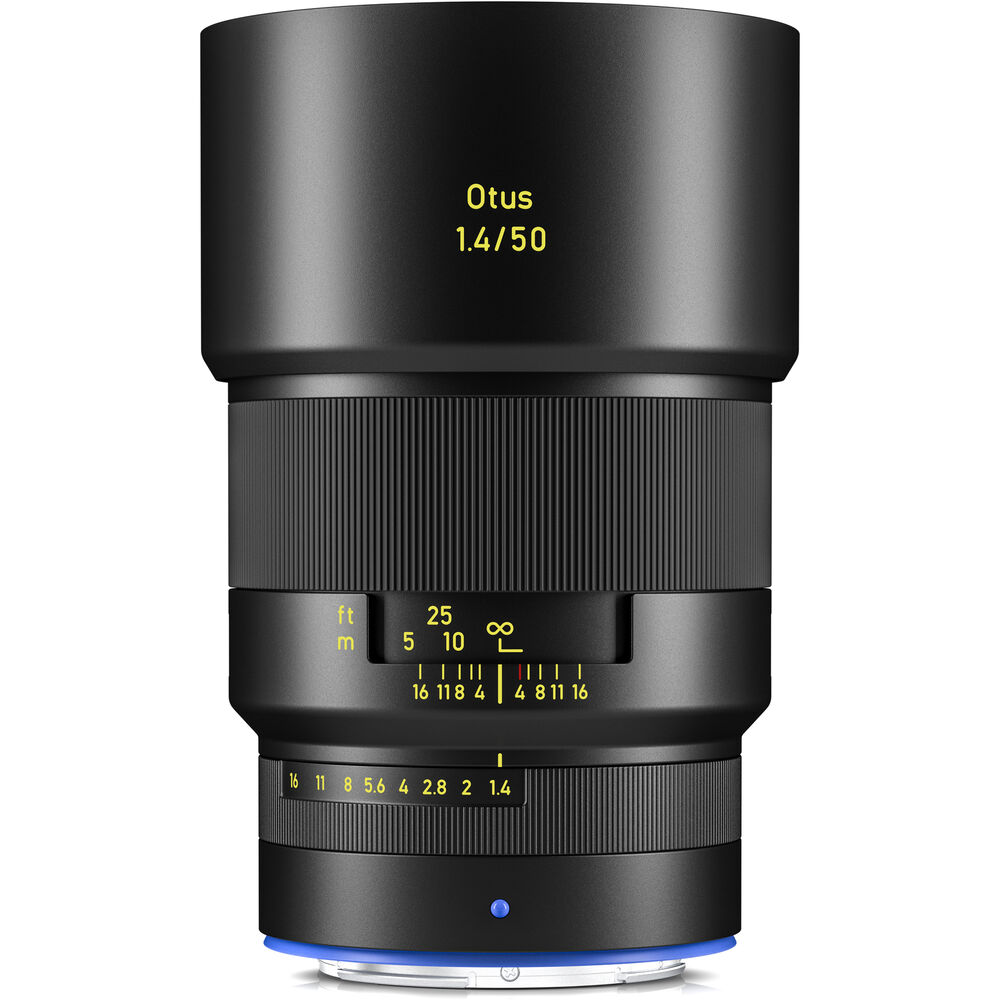 Zeiss Otus ML 50mm F/1.4 for Nikon Z on white background.
