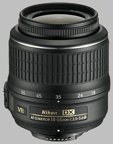 image of the Nikon 18-55mm f/3.5-5.6G VR DX AF-S Nikkor lens