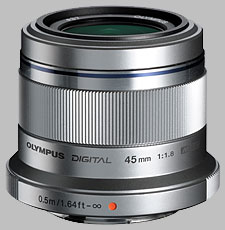 image of Olympus 45mm f/1.8 ED M.Zuiko Digital