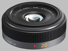 image of the Panasonic 20mm f/1.7 ASPH LUMIX G lens