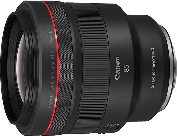 Canon RF 85mm f/1.2L USM DS Review -- Product Image