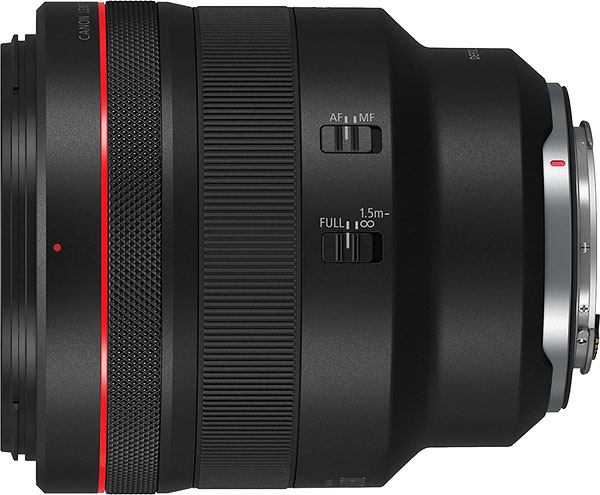 Canon RF 85mm f/1.2L USM DS Review -- Product Image