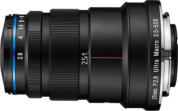 Laowa 25mm f/2.8 2.5-5x Ultra Macro