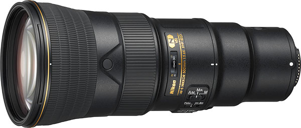 AF-S NIKKOR 500mm f/5.6E PF ED VR Product Image