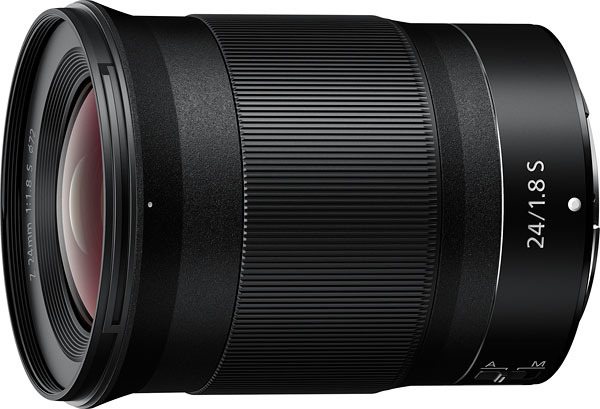 NIKKOR Z 24mm f/1.8 S Product Image