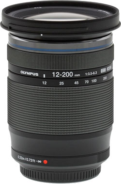 Olympus 12-200mm f/3.5-6.3 Review -- Product Shot