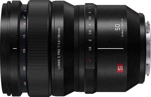 Panasonic LUMIX S PRO 50mm F1.4 Review -- Product Image