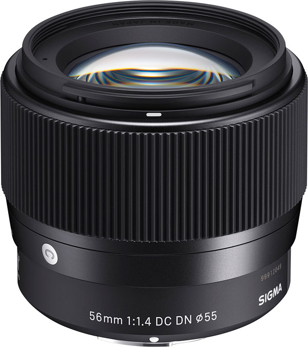 SIGMA 56mm F1.4 DC DN Review -- Product Image