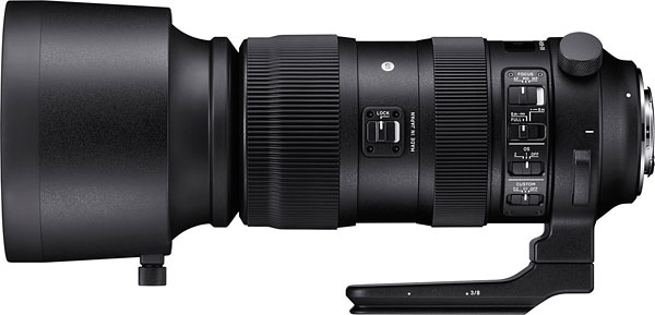 SIGMA 60-600mm F4.5-6.3 DG OS HSM Review -- Product Image